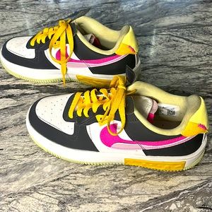 Multi-color Nike forces